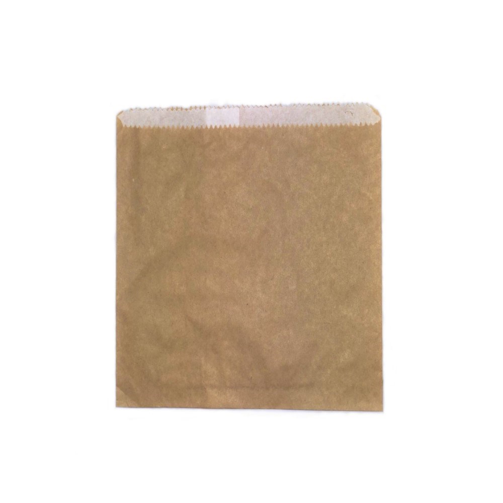Grease Proof 2 Square Brown GPL Bag 500pc/pk